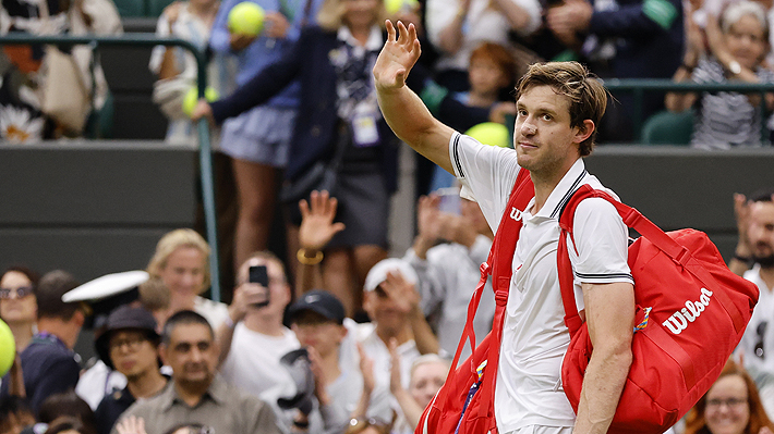 NICOLAS JARRY TUVO UNA GRAN SEMANA EN WIMBLEDON